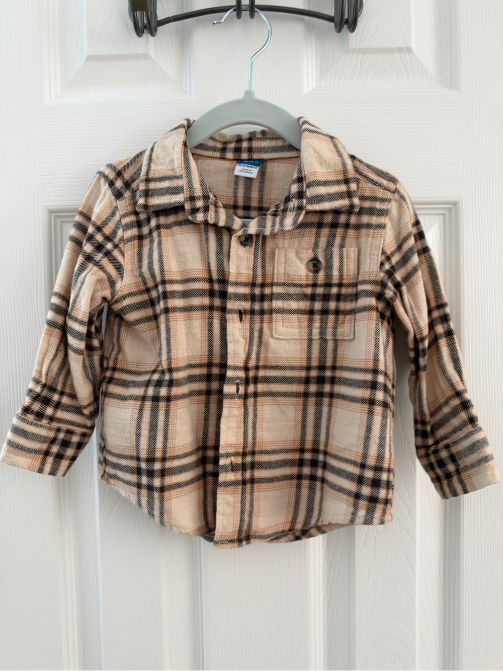 Old Navy Plaid Shirt 18-24 m